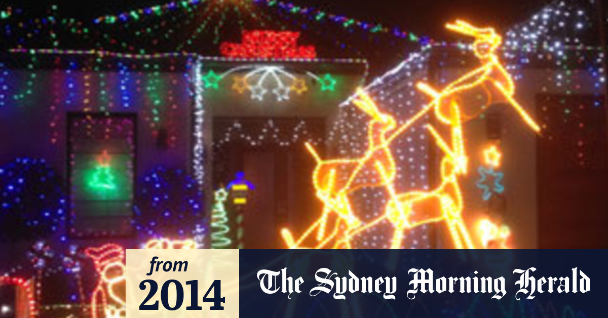 Perth's best Christmas lights southern suburbs